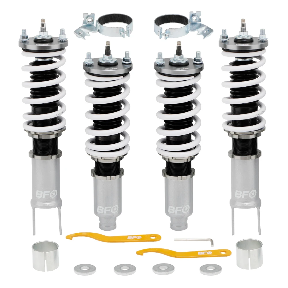 

BFO 24 Ways Adjustable Coilovers Shock Absorber Gery for Honda Civic ED EE EF SH 87-91/ CRX 88-91 Integra DA1 - DA9 90-93