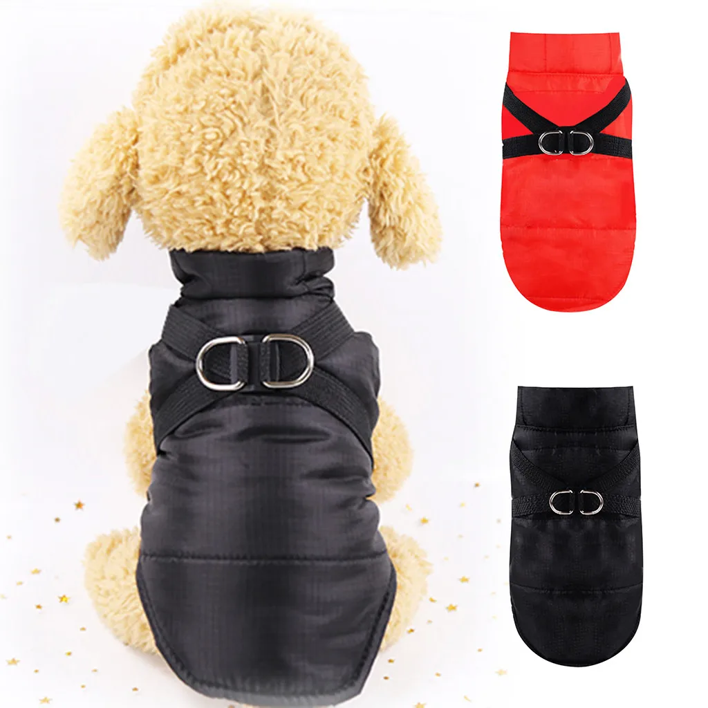 Одежда для собак зимняя теплая одежда домашних питомцев водонепроницаемая