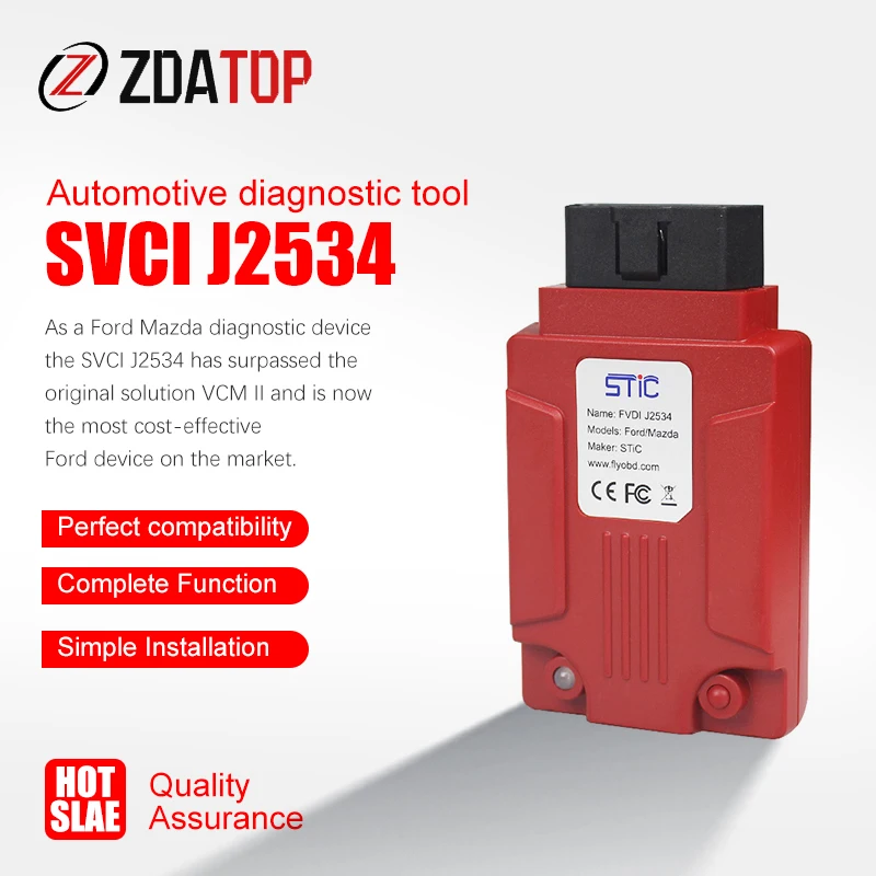 Инструмент Диагностический SVCI J2534 для mazda F ord IDS VCM Better ELS27 ELM327 VCM2 поддержка онлайн
