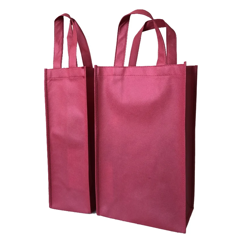 10 шт. нетканых тканевых сумок подарочная упаковка для вина держатель бутылок