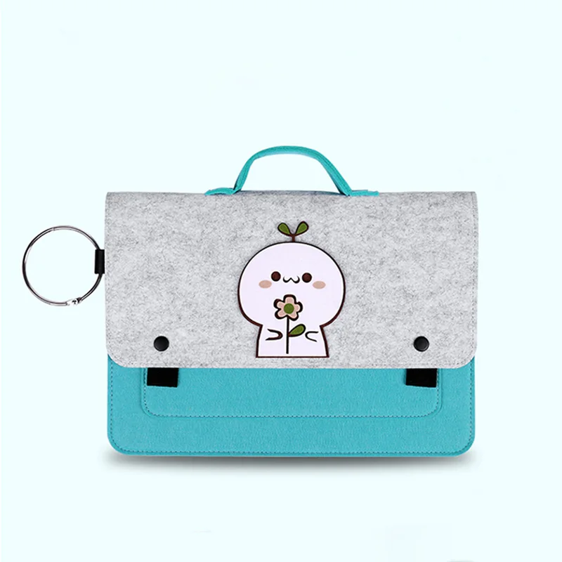 Portable Briefcases Laptop Notebook Pouch Business Documents Bank Card Cell Phone Liner Storage Bag Travel File Pack Accessories