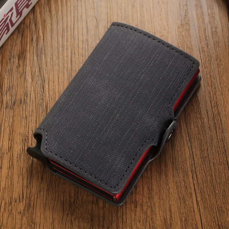 Кошелек мужской Ультратонкий из углеродного волокна с Rfid-защитой и отделением