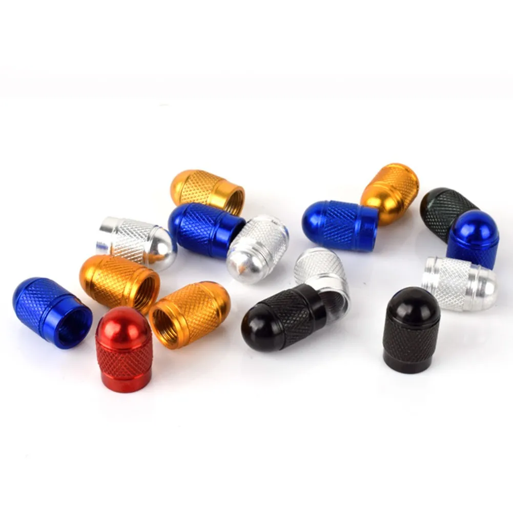 

Bicycle Air Valve Cap Bike MTB Aluminum Alloy American Valve Wheel Rim Tyre Stem Air Valve Cap Dust Cover 5 Colors