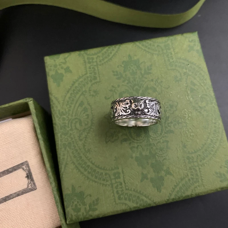 Женское и мужское кольцо в виде головы тигра | Украшения аксессуары