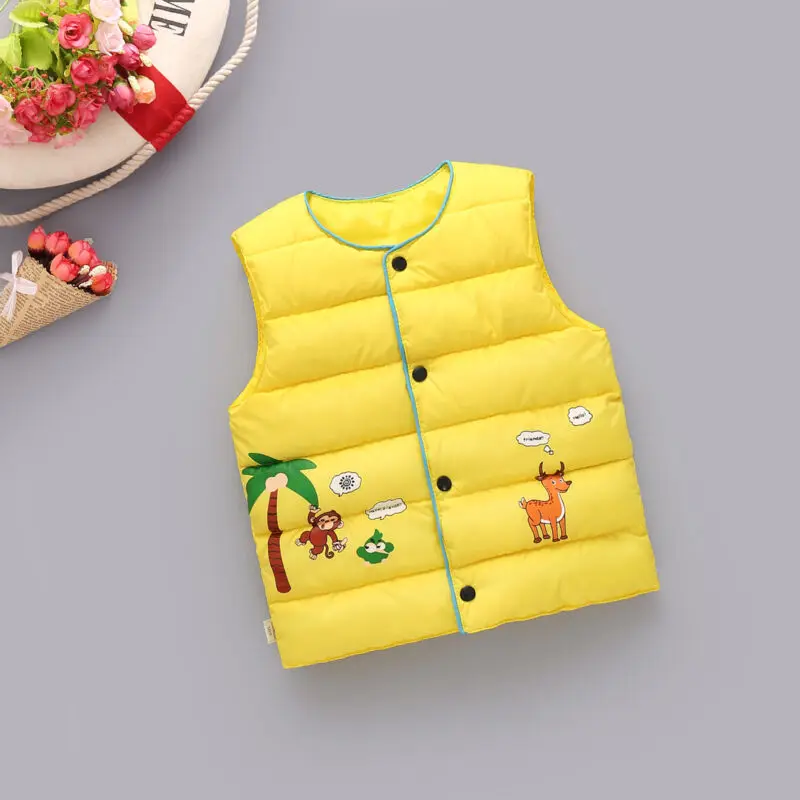 Зимний детский жилет Emmababy 2020 теплая детская куртка Детский без рукавов для