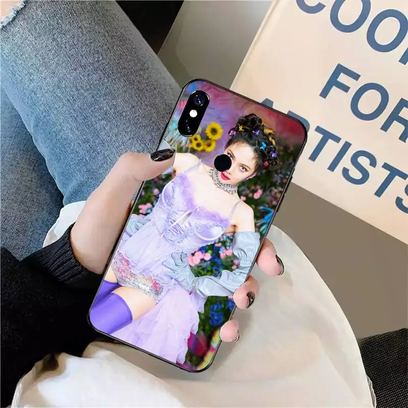 

Kim Hyuna kpop singer Phone Case For Xiaomi Redmi note 7 8 9 t max3 s 10 pro lite funda luxury design cover shell coque cover