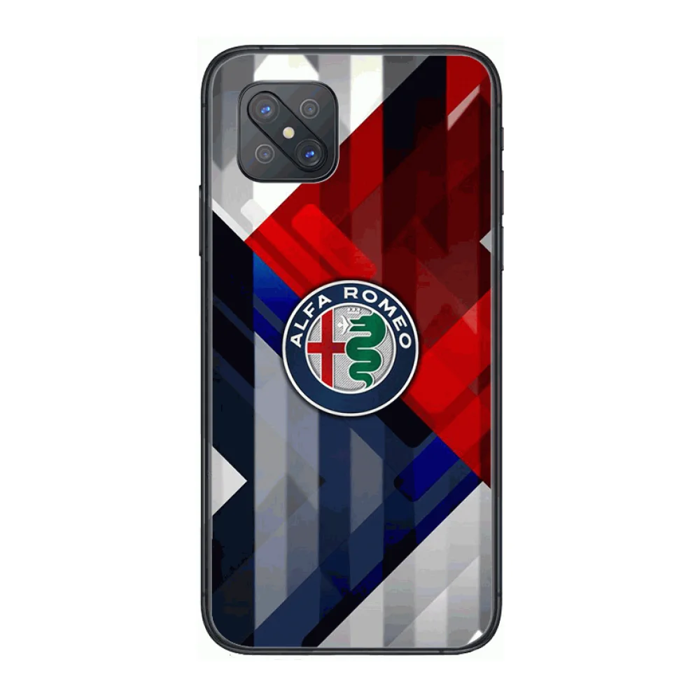 

Luxury cars Alfa R-Romeo Fashion Phone Case cover For OPPO A91 9 83 79 92s 5 F9 A7X Reno2 Realme6pro 5 black tpu cell cover