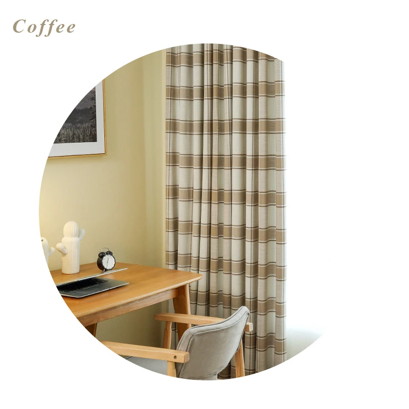 

Lattice Pattern Curtains For Living Room Blackout Home Decor Curtain For Bedroom Curtain Fo Kitchen Customized