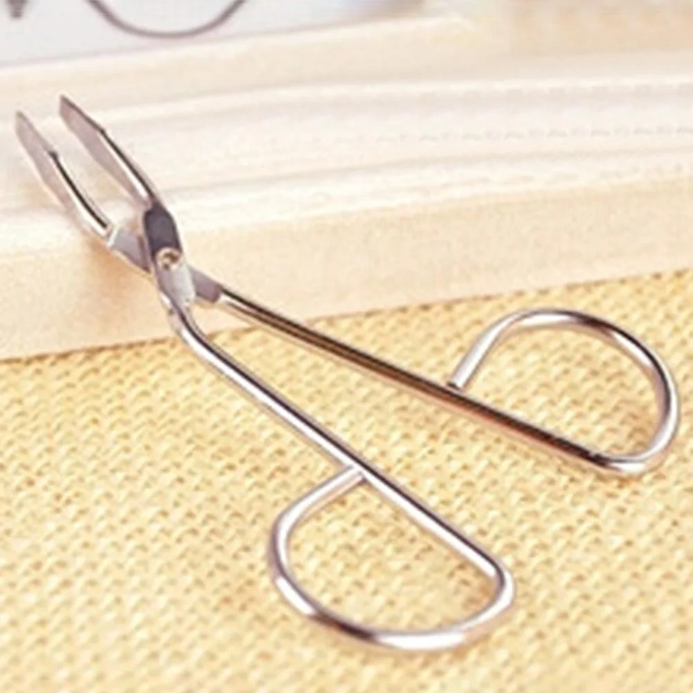3pcs Scissors Shaped Eyebrow Tweezers Clip Flat Tip Hair Plucker for Eyebrows SK88 | Красота и здоровье