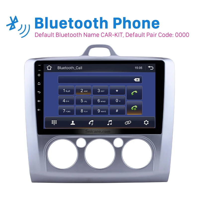 $90.20 Seicane 9 “ Android 10.0 Car Radio For ford focus EXI MT 2 3 Mk2 2004 2005 2006 2007 2008 2009-2011 2Din GPS Multimedia Player