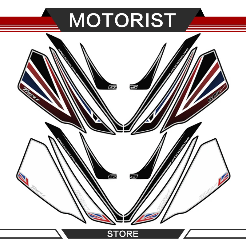 Моторный передний обтекатель мотор цифровая доска 3D защитный гель для TRIUMPH Daytona 675