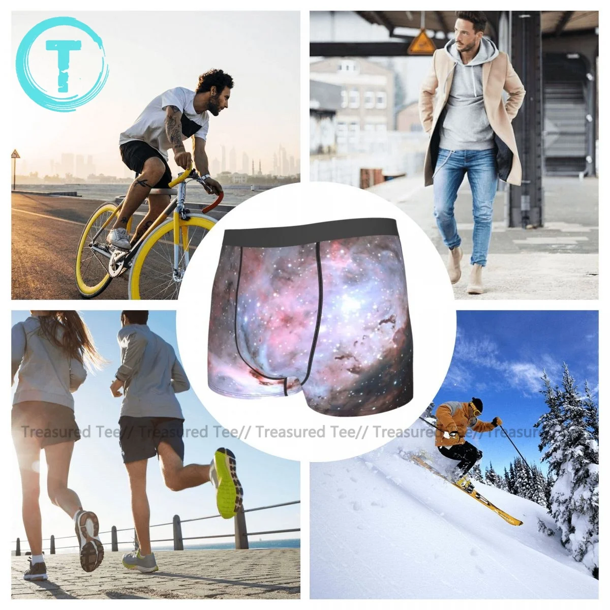 

Universe Underwear Hot Polyester Funny Trunk Teen Pouch Customs Boxer Brief