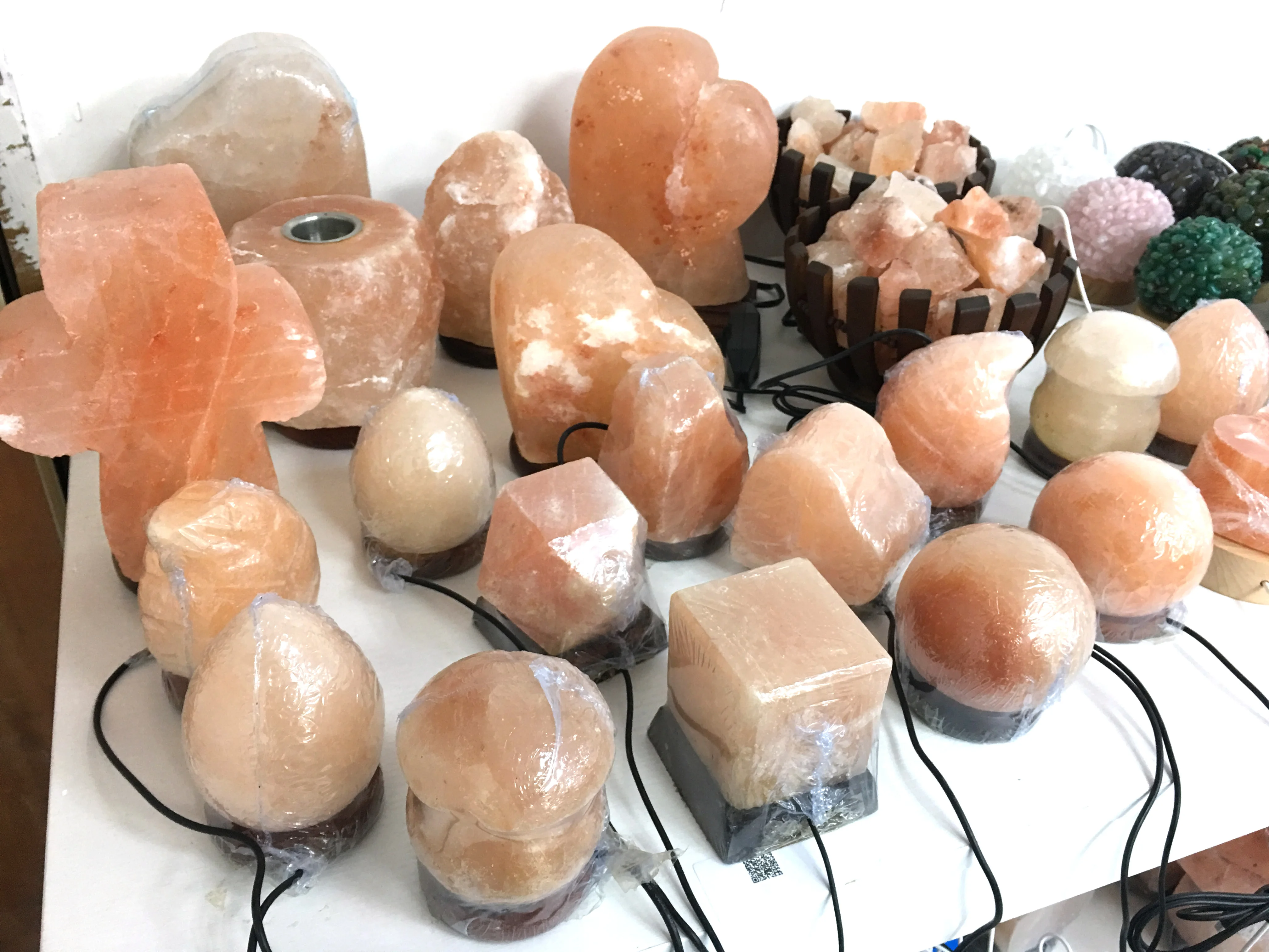 Природа ГИМАЛАЙСКАЯ СОЛЬ свет селенит башня в форме сердца рок лампа минералы