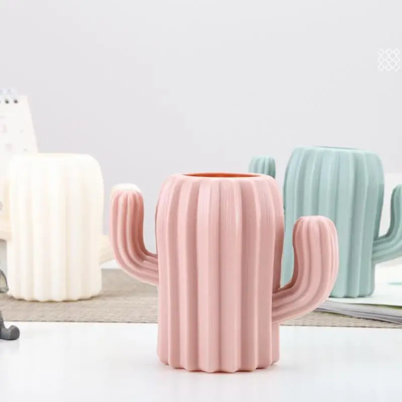 1 шт. новый креативный Настольный ящик для хранения в форме кактуса держатель