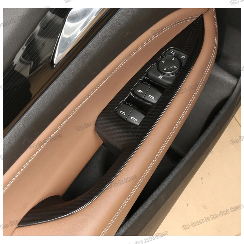 Lsrtw2017 углеродного волокна внутренняя панель автомобиля рамка Шестерни для Buick Regal