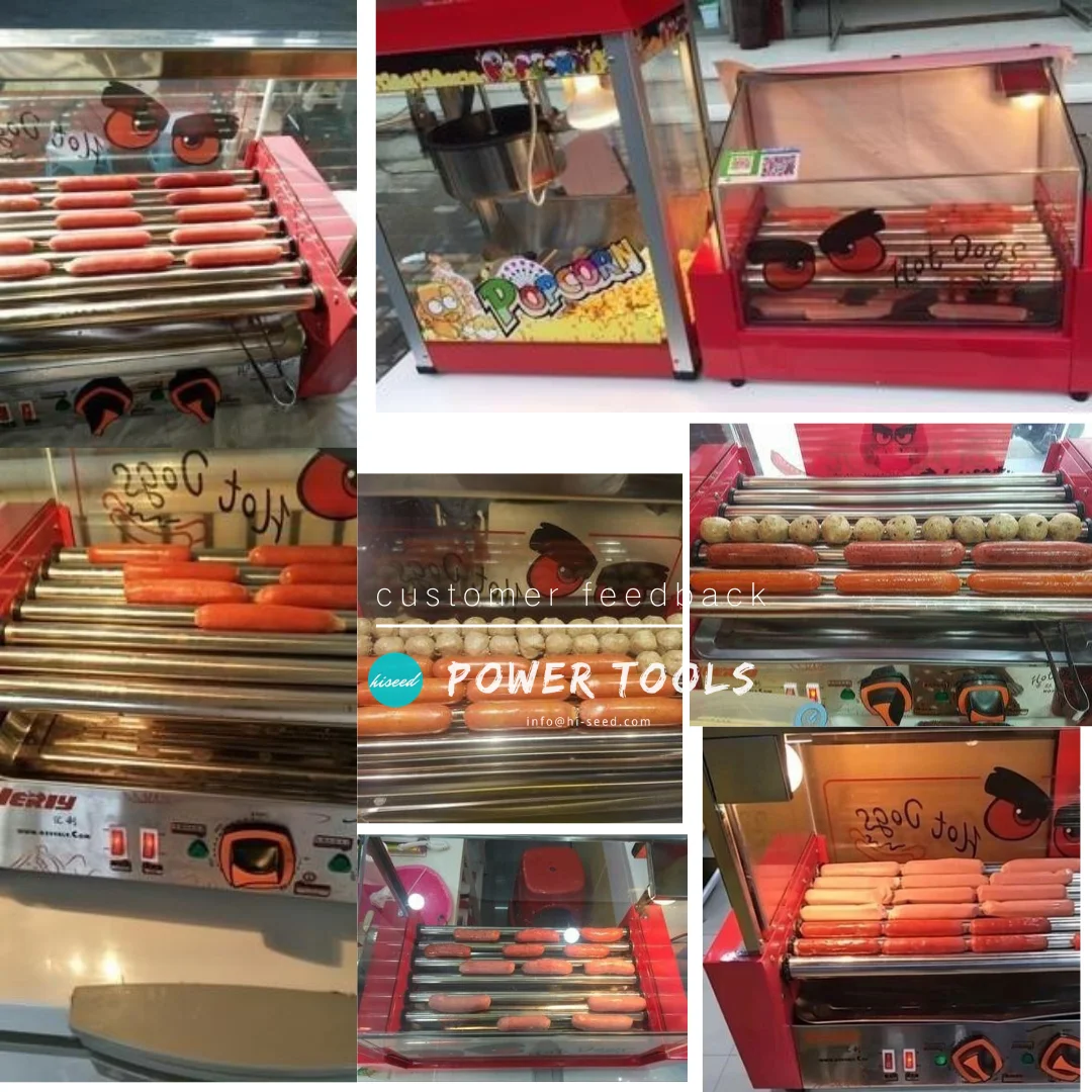 Машина для приготовления сосисок на гриле хот-дог коммерческий семислойный