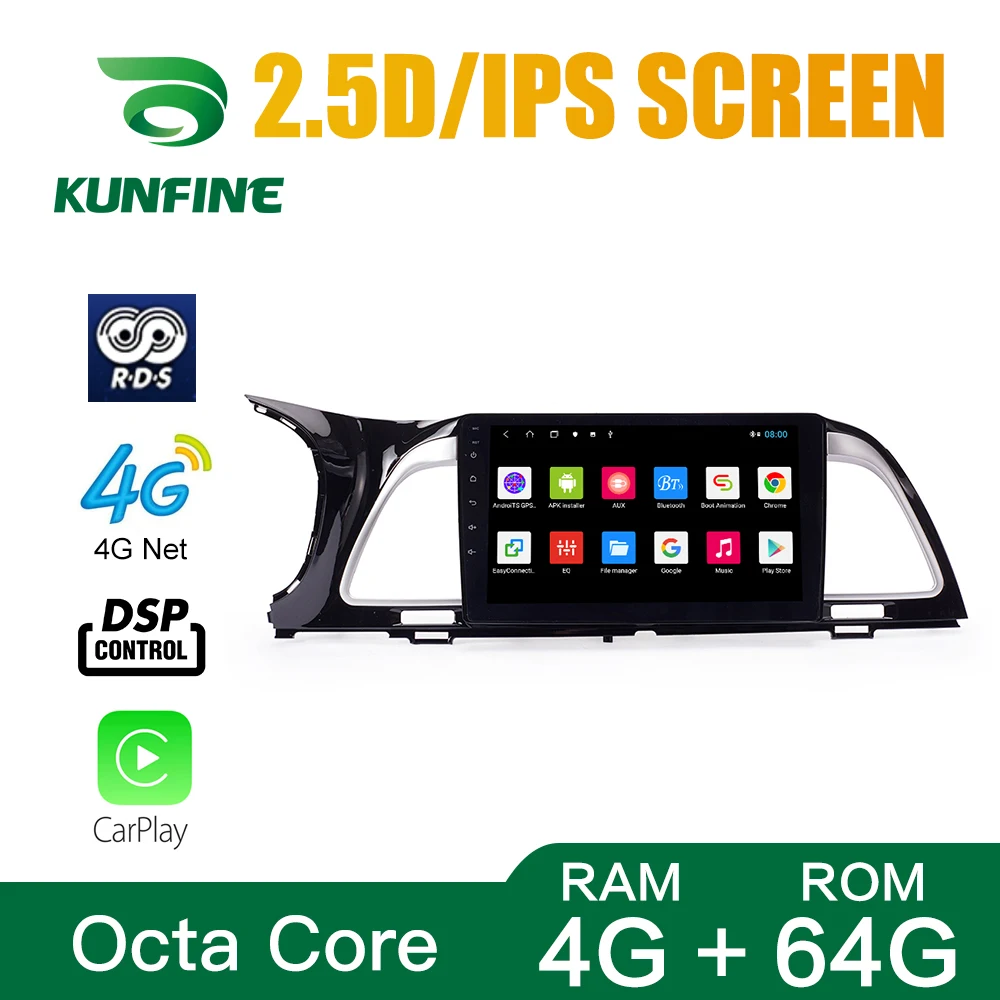Octa Core 1024*600 Android 10 0 автомобильный DVD GPS навигатор плеер Deckless стерео для KIA K4 2014 радио