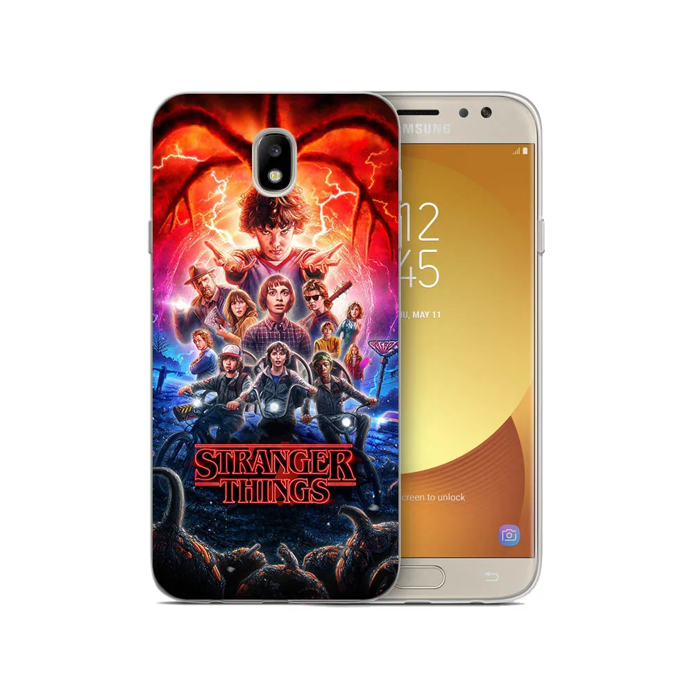 Очень странные дела чехол для телефона для Samsung Galaxy J2 Pro J3 J4 J5 J6 J7 J8 ЕС плюс чехол Etui