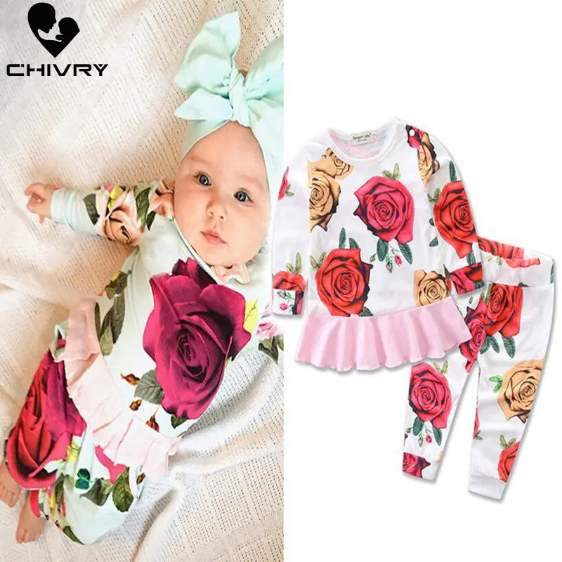 Сезон весна осень Для девочек и мальчиков грудного возраста из хлопка Цветочный