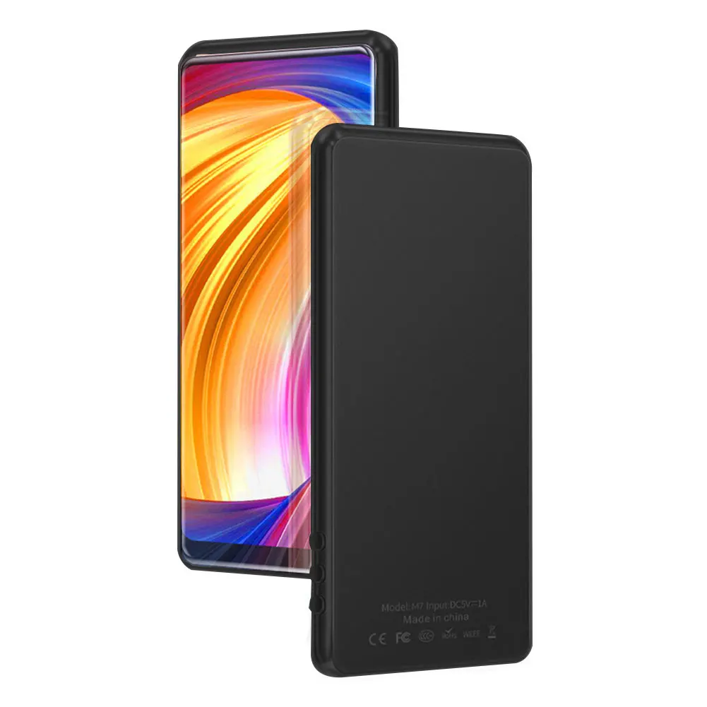 HIFI музыкальный цветной дисплей Bluetooth usb зарядка портативный MP4 плеер встроенный