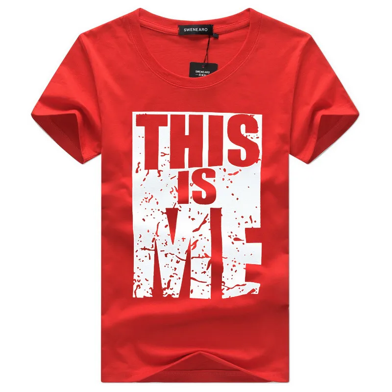 Бесплатная доставка летняя модная брендовая одежда мужские футболки с короткими