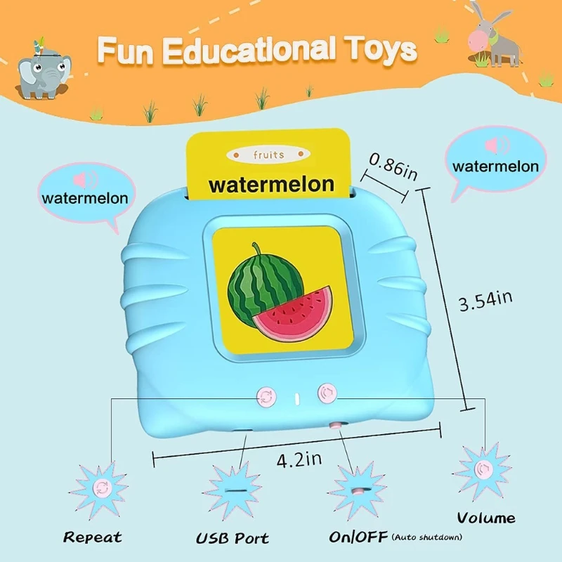 

Kids Brain Training Intelligent Educational Set Toys Table Games Flash Cards Educational Toy ABS Made