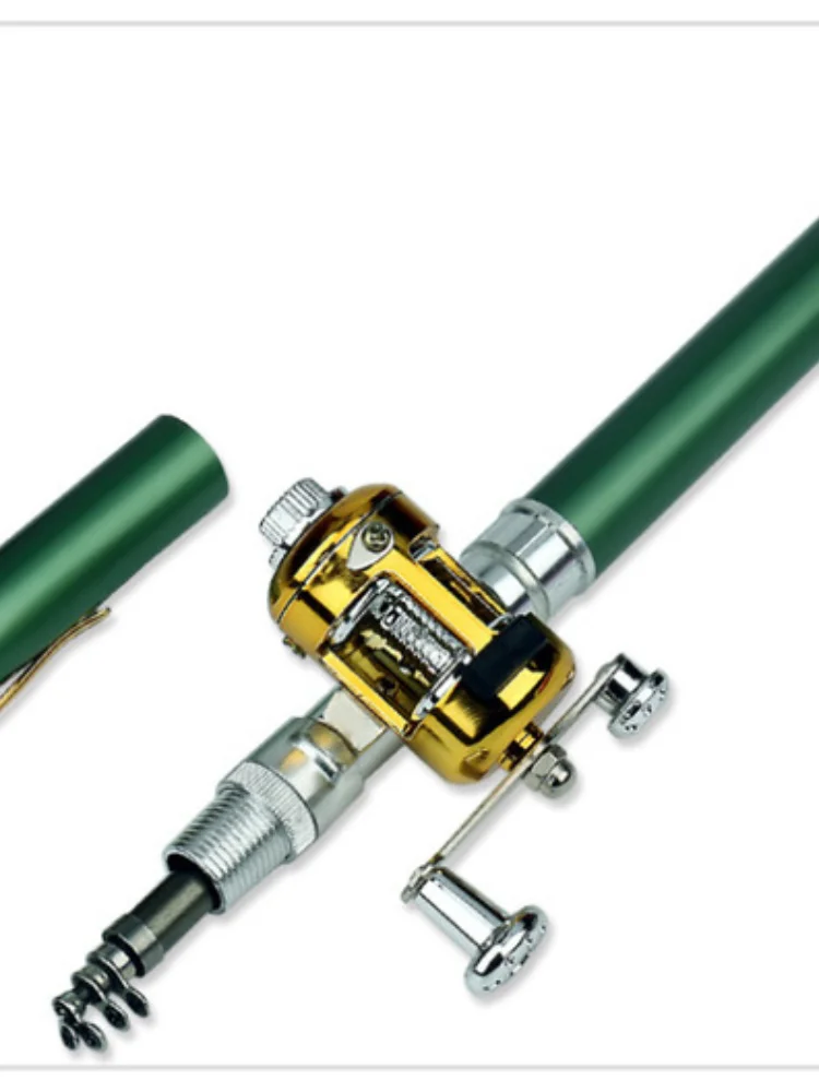 

Mini Portable Pen Type Fishing Rod Fishing Pole Outdoor Fishing Tackle Dropshipping telescopic fishing rod fishing rod and reel