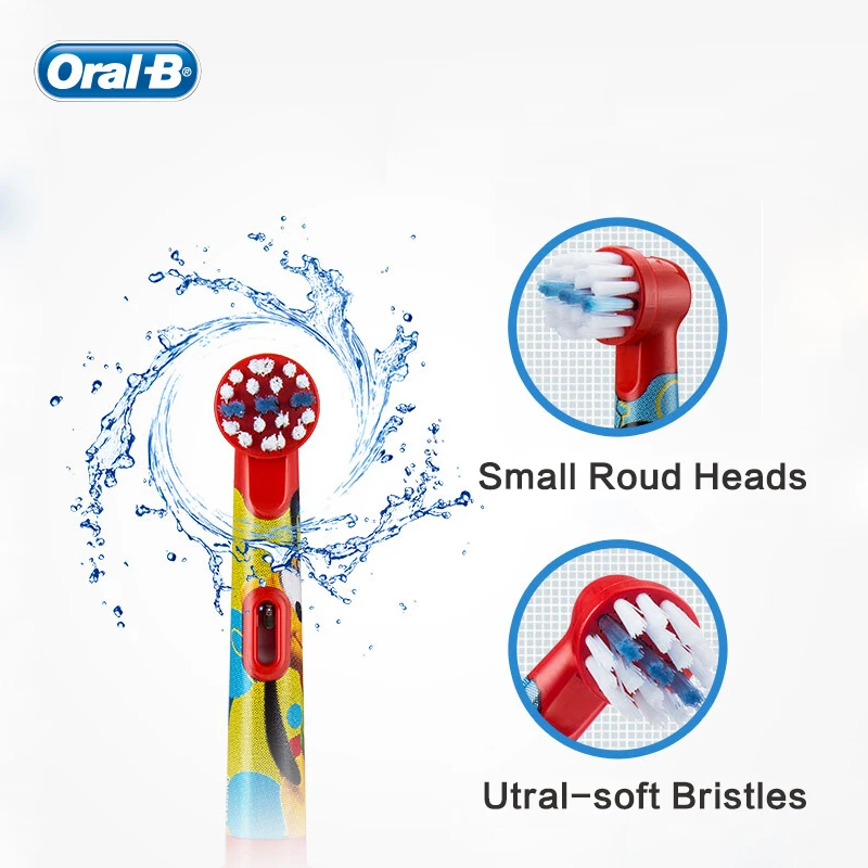 Сменная Щетка Oral-B EB10 Детская электрическая зубная щетка Вращающаяся круглая с