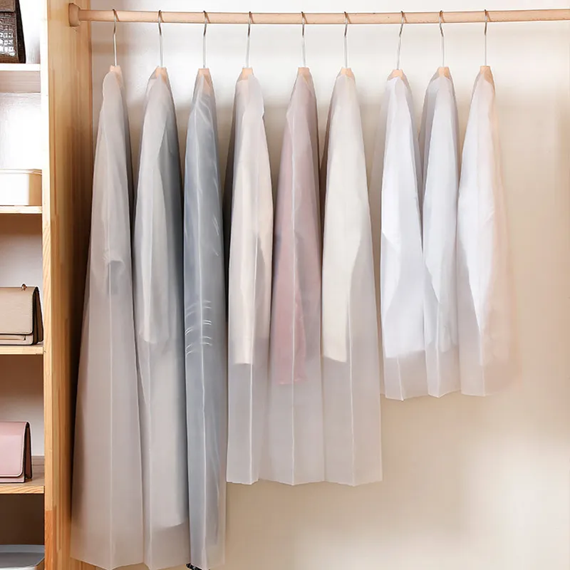 3 шт. пылезащитный чехол для одежды домашнее пальто костюма прозрачный одежда