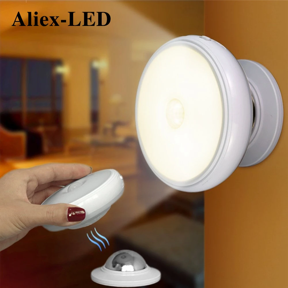 Перезаряжаемый ночник с поворотом на 360 градусов декоративный светильник для