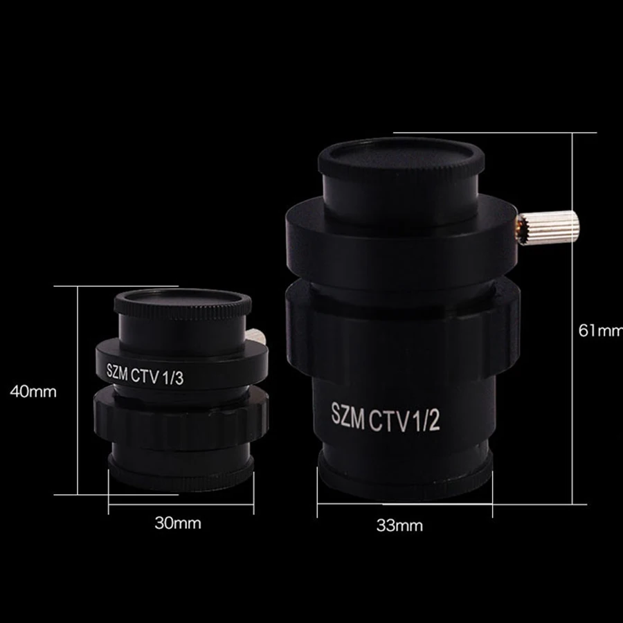 Адаптер SZMCTV 1/2 1/3 1 адаптер для микроскопа Simul fogic тринокулярного стерео HDMI VGA USB