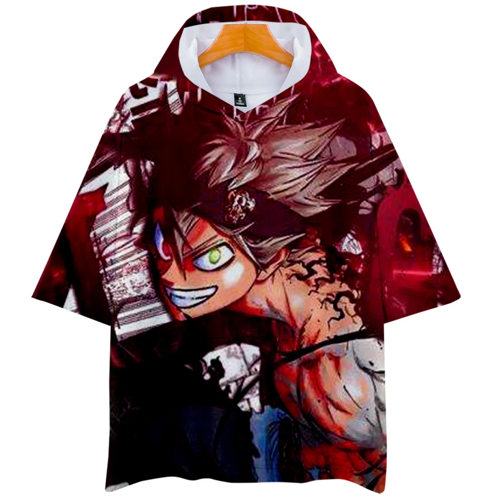 Черный клевер 3D принт косплей аниме топы футболки передовые технологии