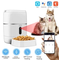 6l video feeder for cats auto food dispenser pet dogs feeder dog cat drinking bowl voice recording lcd screen dry food bowls