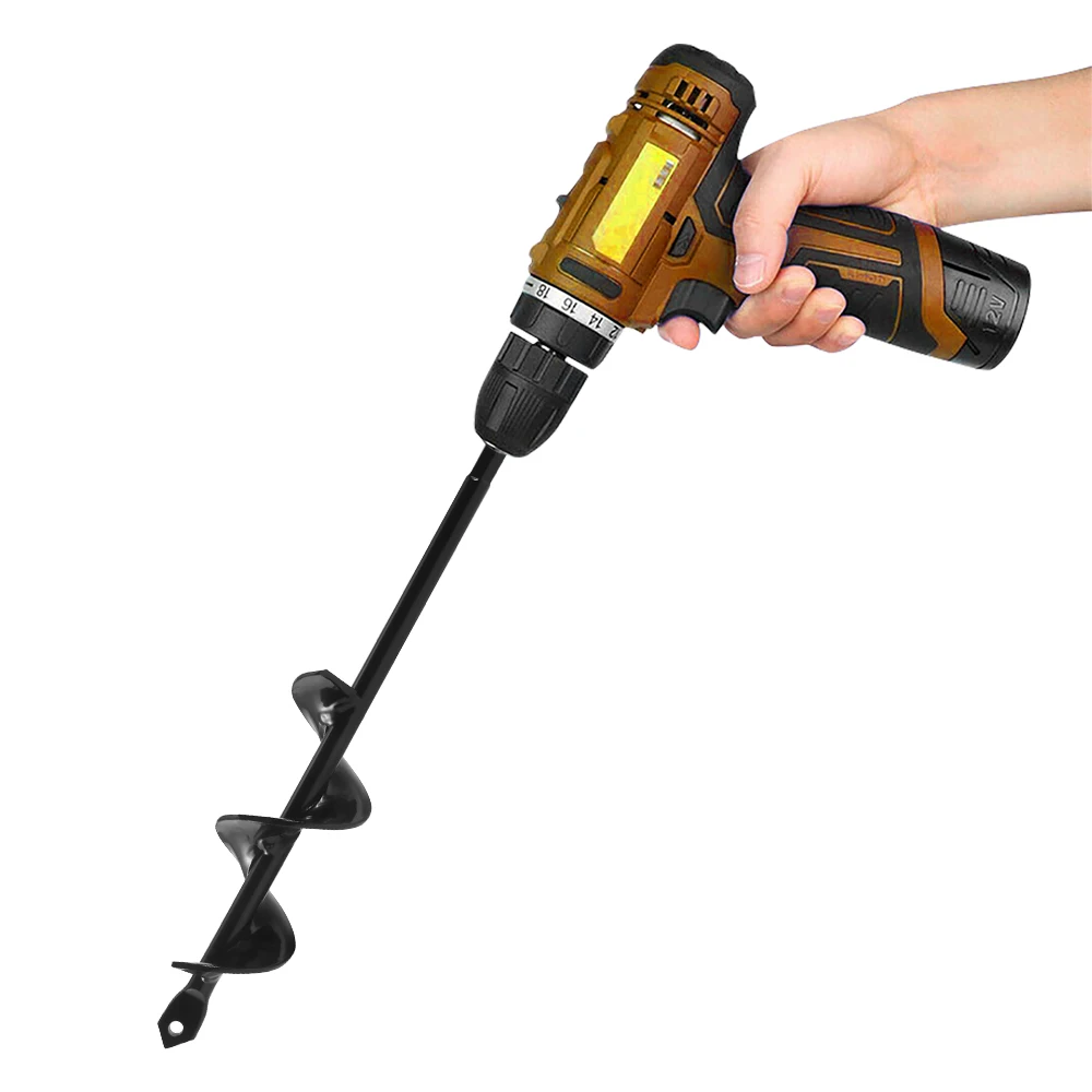 Стальной Спиральный ручной инструмент сверло мини садовый Бур