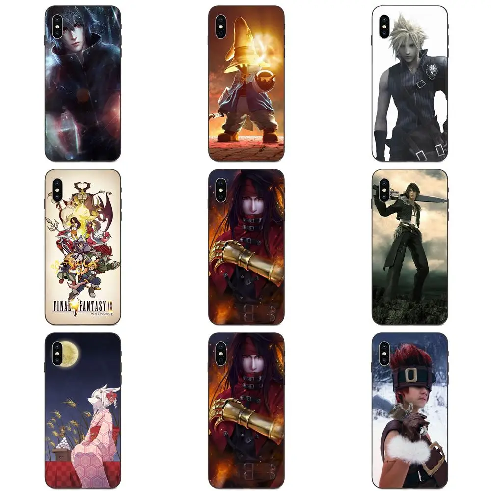 Мягкий чехол для мобильного телефона Xiaomi Redmi Note 3 S 4 4A 4X 5 5A 6 6A 7 7A K20 Plus Pro S2 Y2 Y3 Final Fantasy