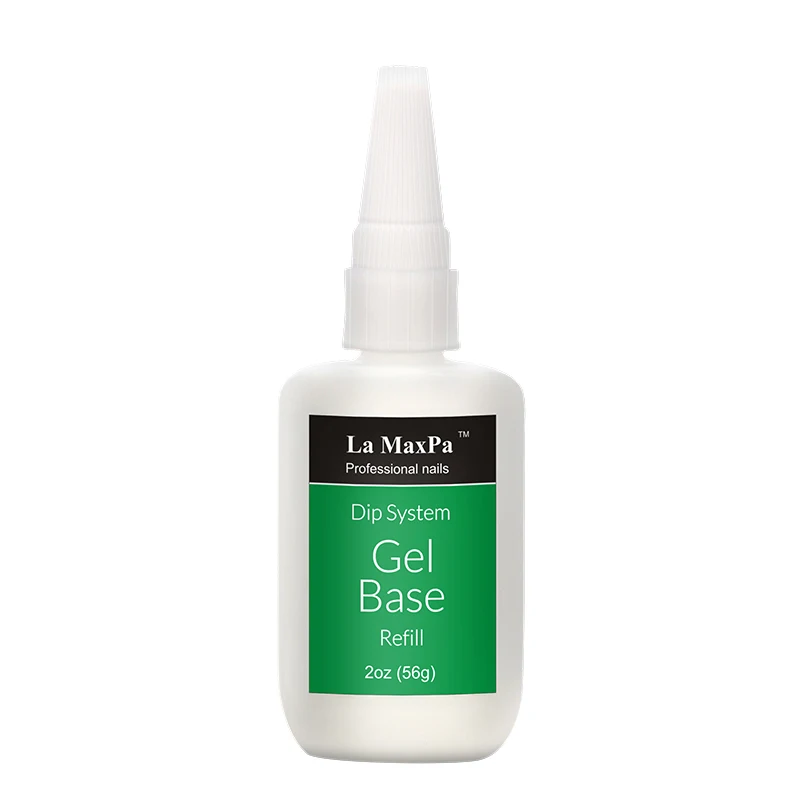 Base Gel (56g) LaMaxPa дозатор жидкости заправка 56 г натуральный воздух сухой не нужно УФ свет стержень сменный гелевый База Топ активатор погружения гель ногтей искусство украшения - Цвет: Base Gel (56g)
