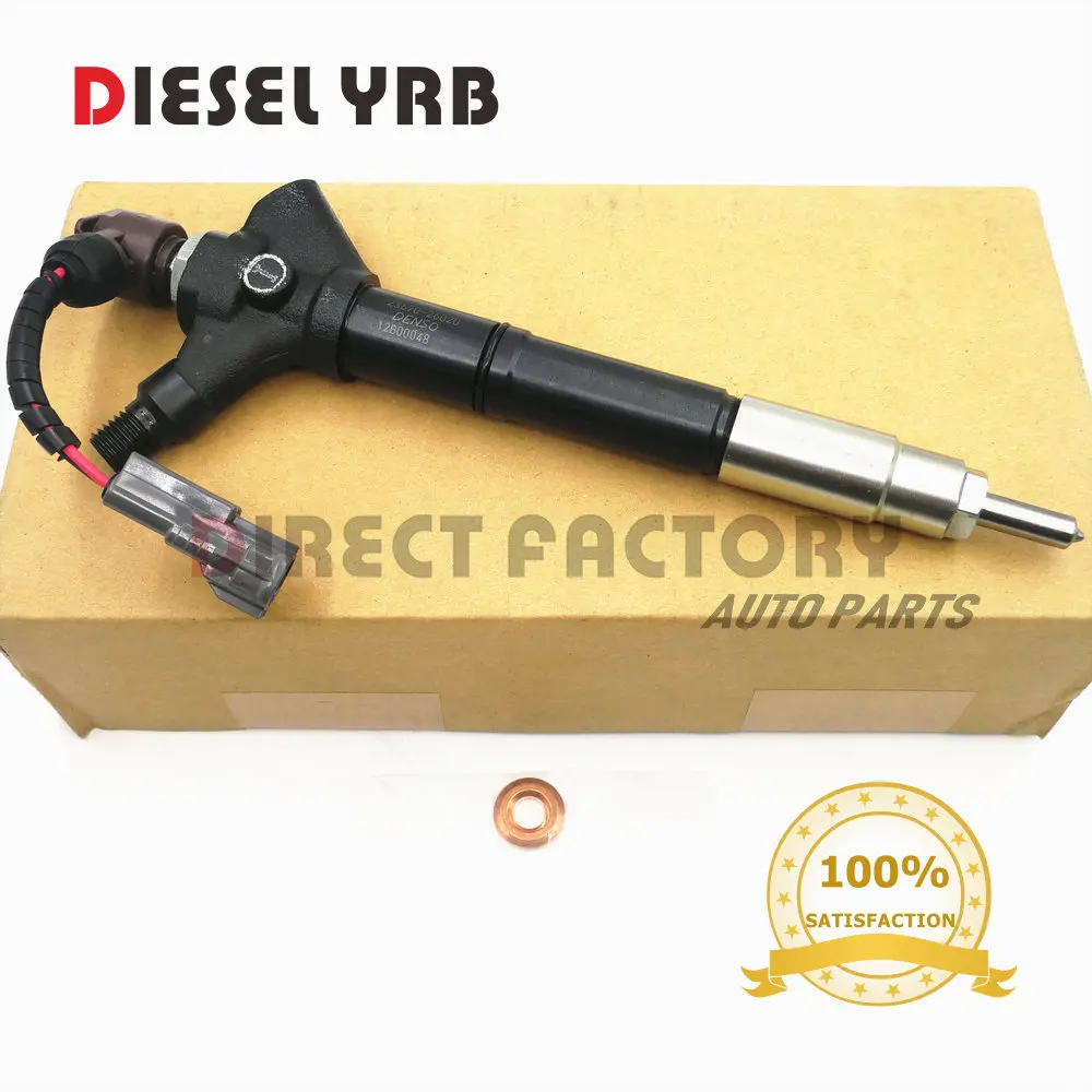 

4 PCS Genuine and New injectors 295900-0020 295900-0110 23670-26020 23670-26011 23670-29105 23670-29055 23670-0R040 23670-0R041