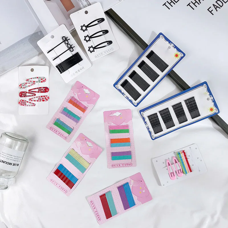 48 шт. заколки для волос женские девушек заколка Кудрявые волнистые ручки