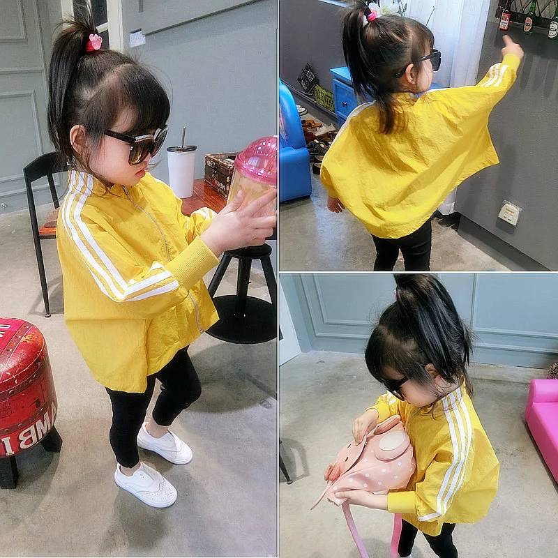 

Осенняя тонкая куртка с длинными рукавами для мальчиков и девочек детское повседневное пальто