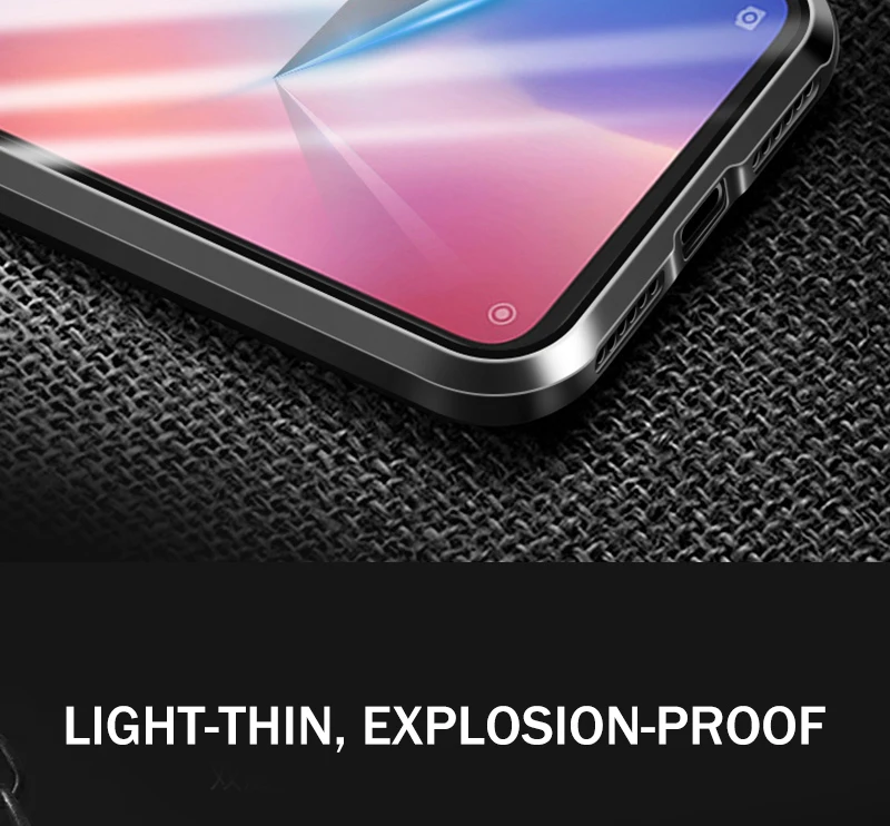 Двухстороннее закаленное стекло для Xiaomi Redmi Note 7 Note7Pro магнитное поглощение 360 чехлы для телефонов металлическая откидная задняя крышка Note7 Pro