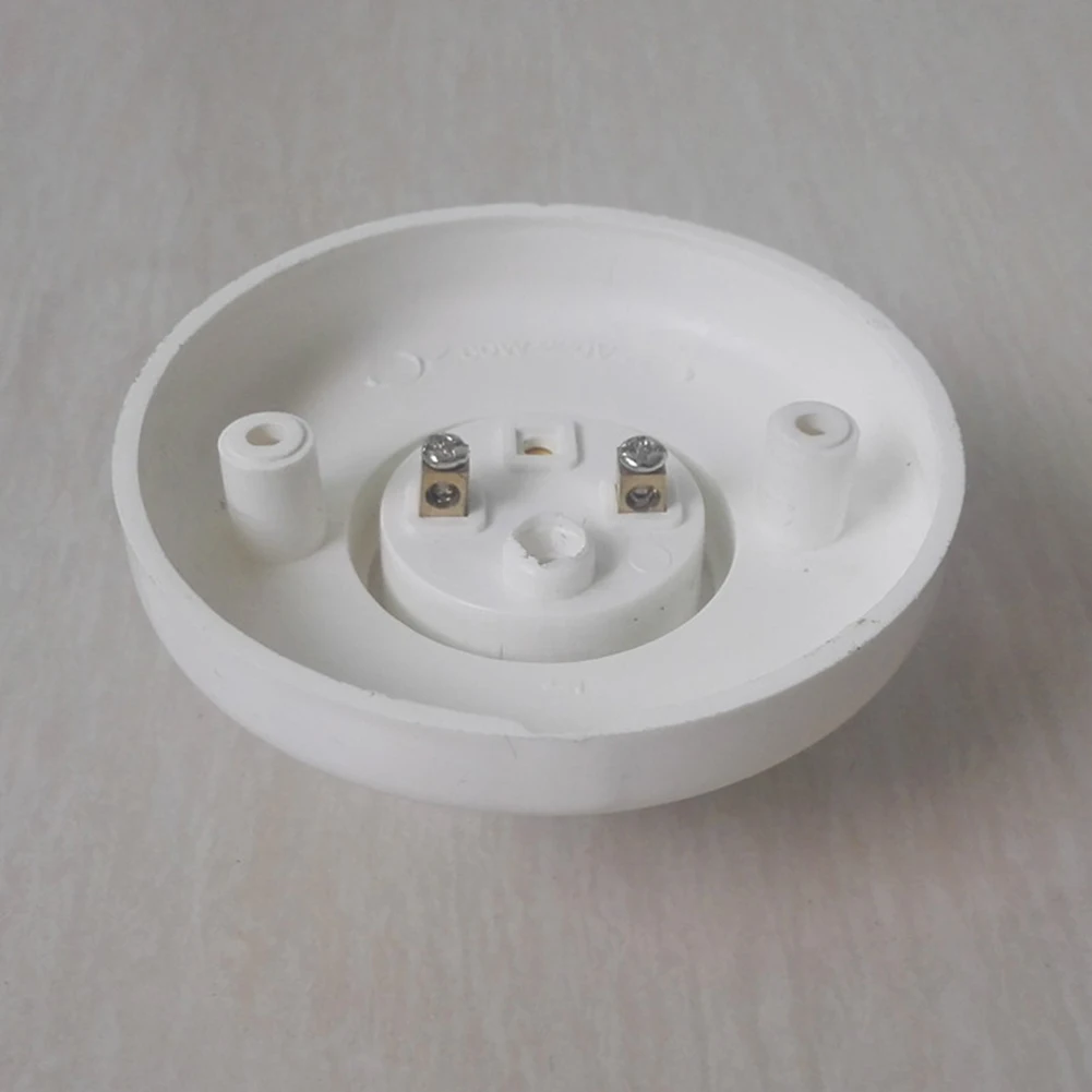 

2pcs Home Accessories Plastic Durable Practical E27 Household Convention Round Easy Install Bulb Socket