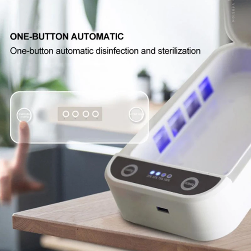 Коробка-Стерилизатор УФ портативная для телефонов устройство быстрой