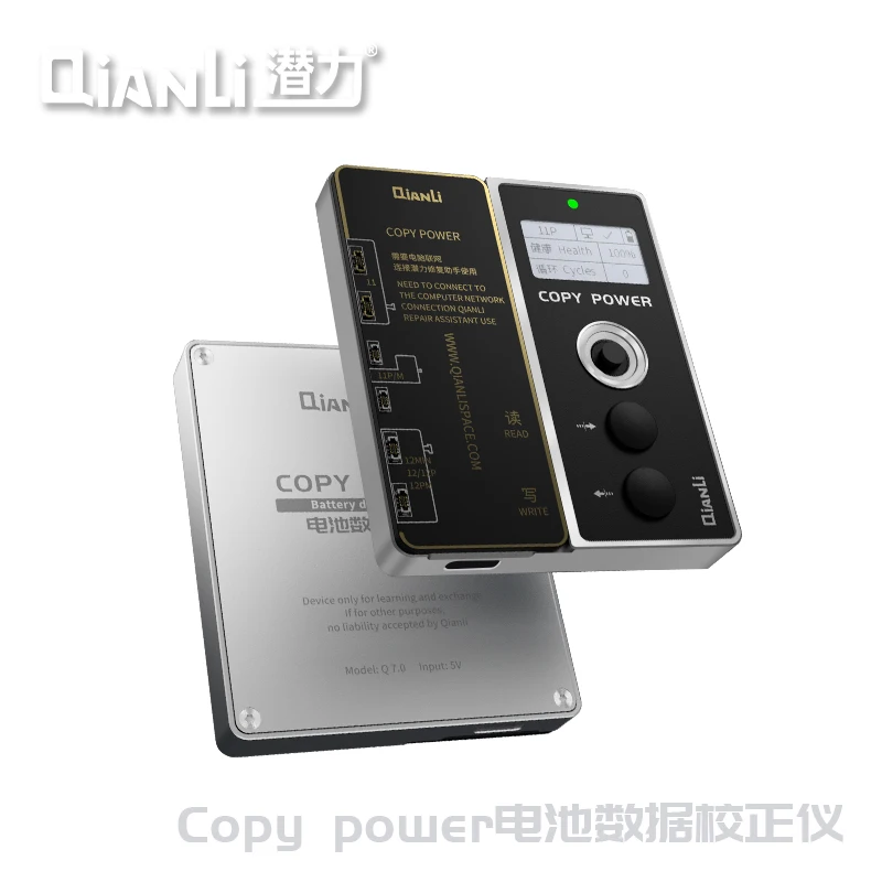 

QIANLI Copy Power Battery data corrector For iPhone 11 11PRO 11PROMAX Solve the battery encryption and reset the battery cycle