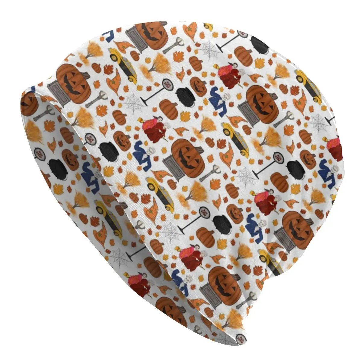 Хэллоуин Happy Skullies облегающие шапки модная осенне-зимняя уличная шапка для мужчин