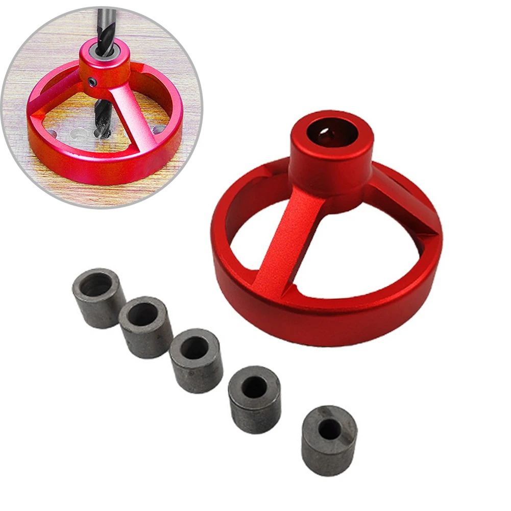 

DIY Tool Drill Guide Woodworking 6-10mm Drill Bit Aluminum alloy Useful