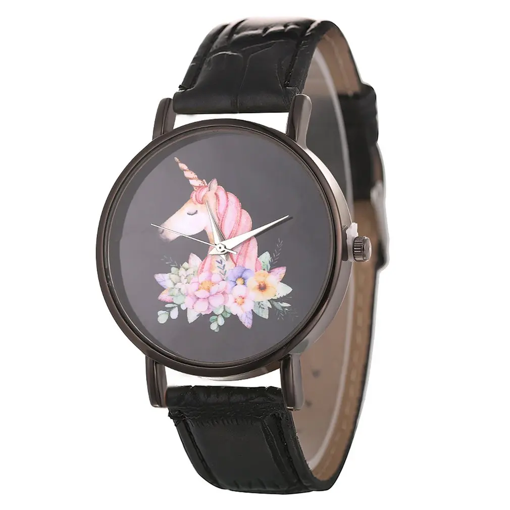 Женские часы с кожаным ремешком кварцевые наручные аналоговые для путешествий