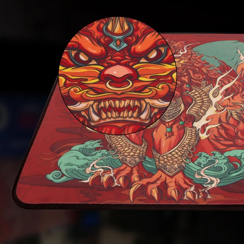 

Esports Tiger Gaming Mouse Pad w/ PURU PULS Non-Slip Base Mouse Mat for students P8DC