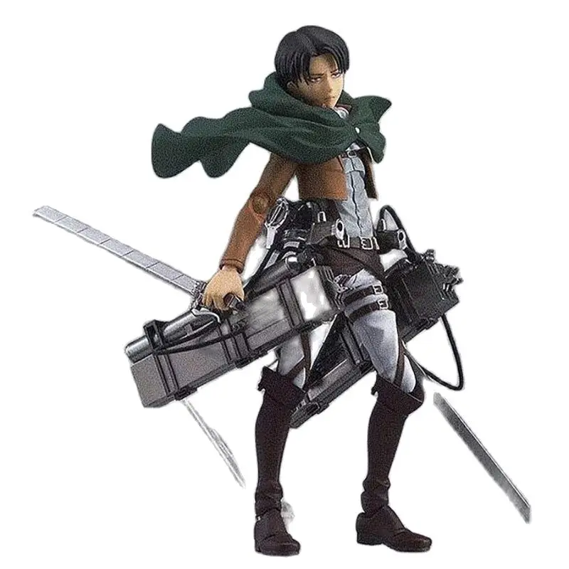 

Anime Attack on Titan Artfx J Levi Renewal Package Ver. Action Figure Anime Figure Collectible Model Toys Doll Christmas Gif