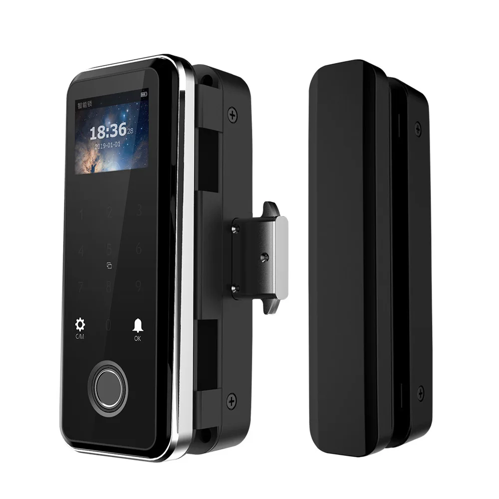 Дверной смарт замок без ключа биометрический Электрический с отпечатком пальца