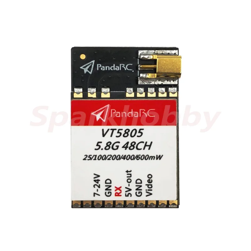 видеопередатчик pandarc vt5801 v2 vt5805 fpv 58 ггц 48